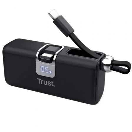 Trust Power Bank Pacto 5000mAh Negro